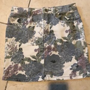 Urban outfitters floral skirt